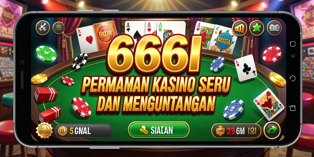 Tampilan gameplay 666I menunjukkan aksi seru permainan Kasino.