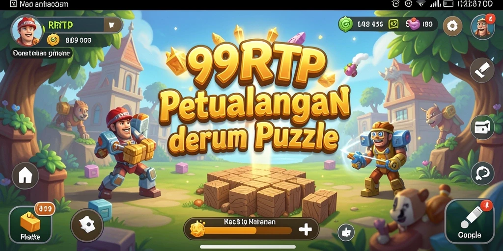 Tampilan gameplay menarik dari 99RTP dengan berbagai teka-teki.