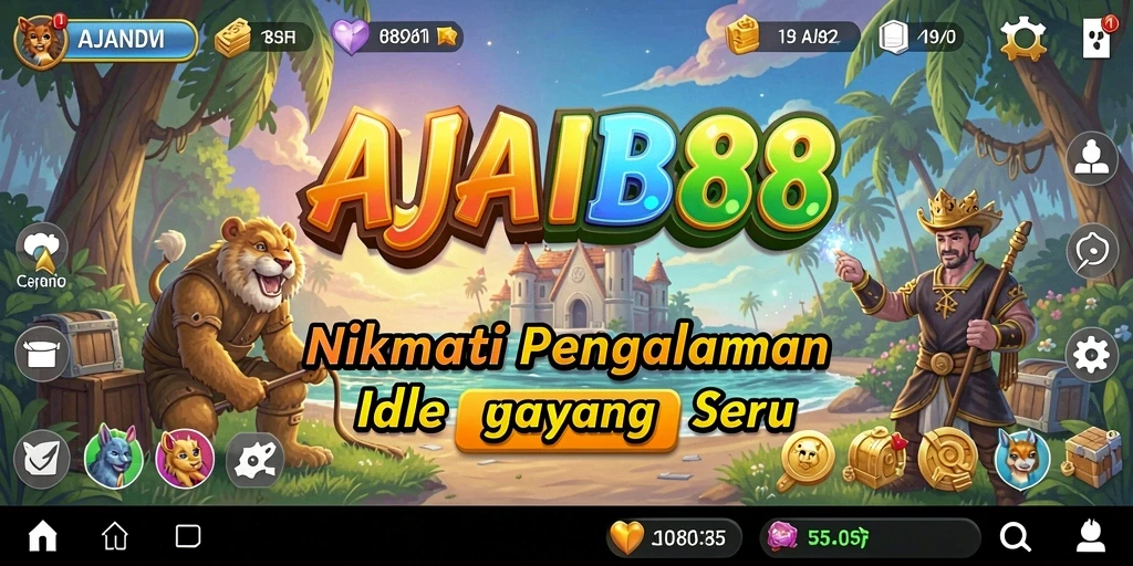Tampilan gameplay AJAIB88 yang menenangkan dan menarik.