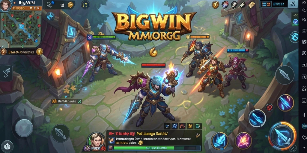 Tampilan menarik dari gameplay BIGWIN dalam dunia MMORPG.