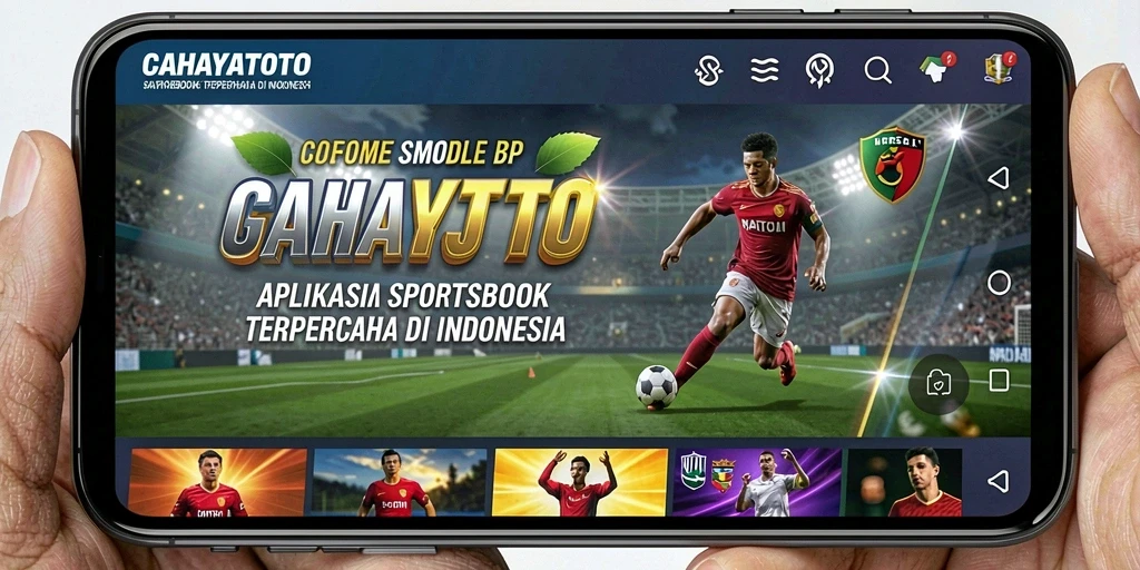 Tampilan gameplay CAHAYATOTO dengan berbagai pilihan taruhan olahraga.