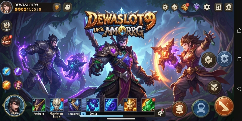 Tangkapan layar aktivitas seru dalam gameplay DEWASLOT99.