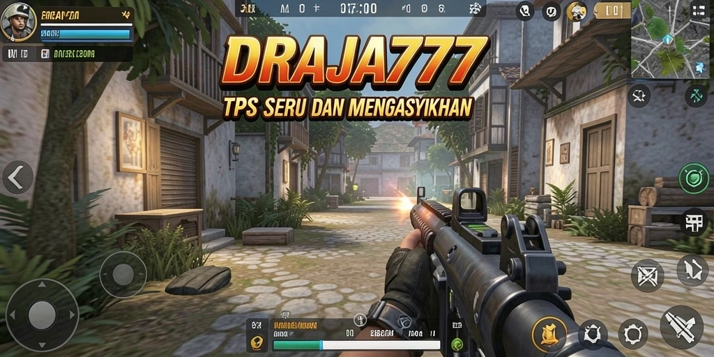 Tampilan gameplay DRAJA777 penuh aksi seru dan strategi.