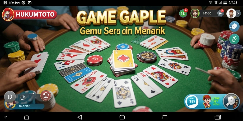 Tampilan gameplay seru dan penuh tantangan di HUKUMTOTO.