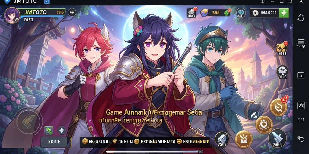 Tampilan gameplay <strong>JMTOTO</strong> yang memukau dan menantang.