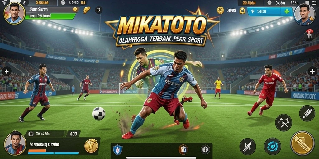 Tampilan menarik dari gameplay MIKATOTO dalam aksi olahraga.