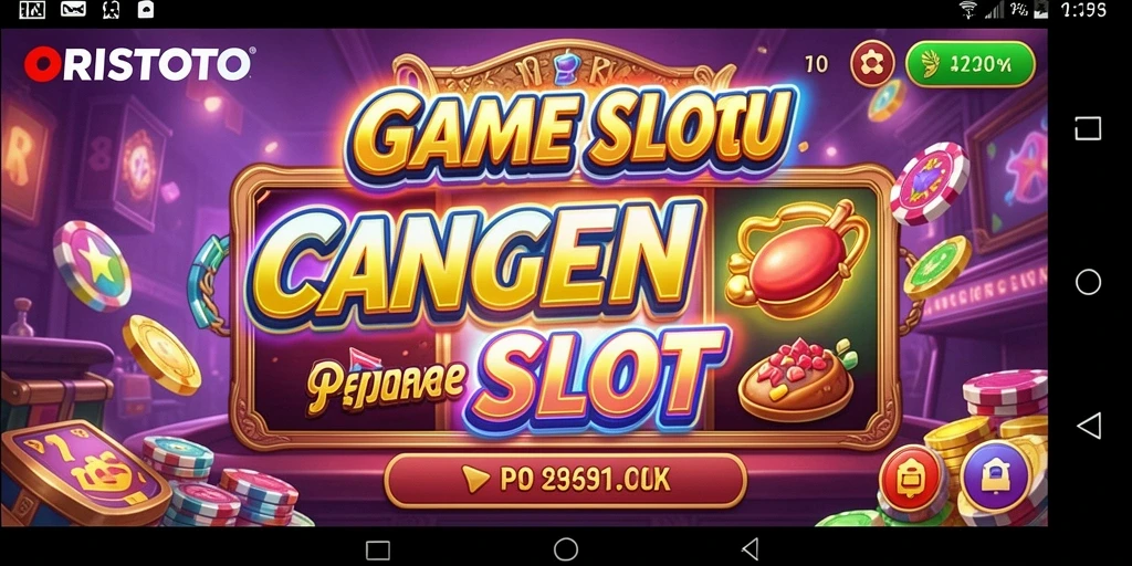 Screenshot gameplay Slot ORISTOTO yang menampilkan keseruan dan grafis menarik.