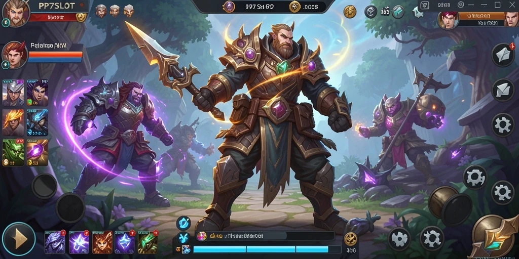 Tampilan gameplay ARPG yang mendebarkan dari PP7SLOT.