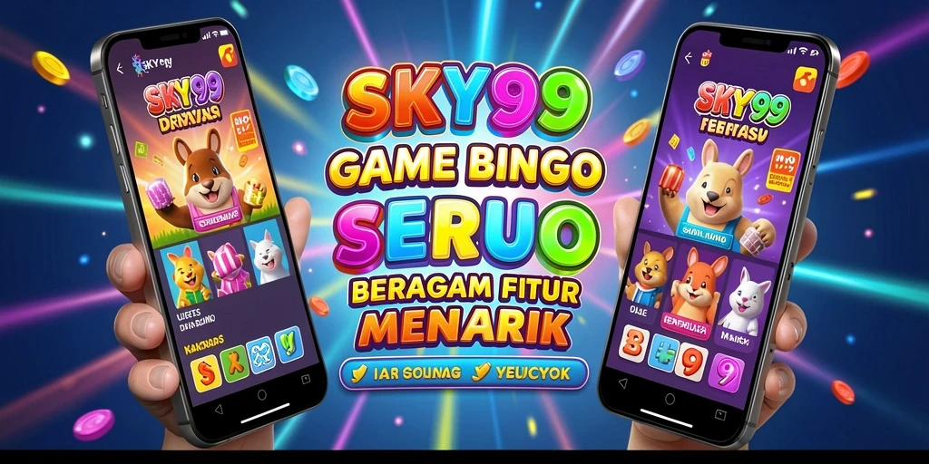 Tampilan gameplay Bingo yang seru dan menarik di SKY99.