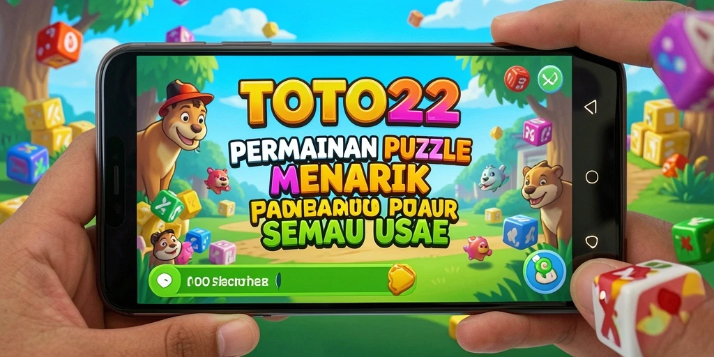 TOTO22 menampilkan gameplay puzzle yang seru dan berwarna.