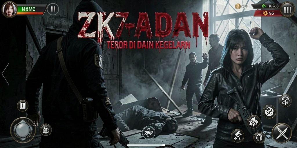 Gameplay seru dan mencekam dari ZK7 menunggu Anda.